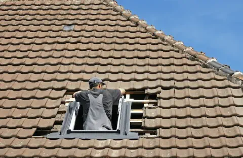 Pose de velux - Tracy-le-Val